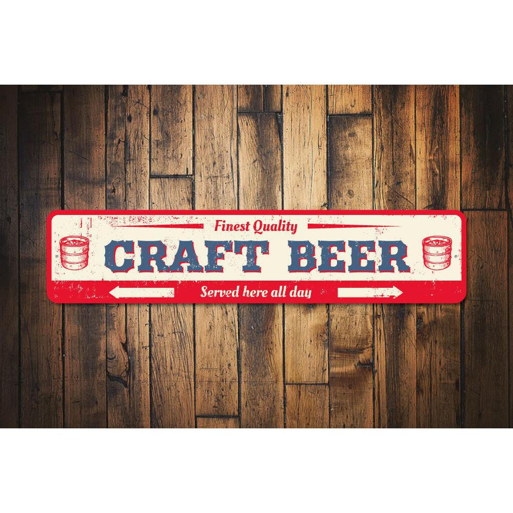 Quality Craft Beer Sign