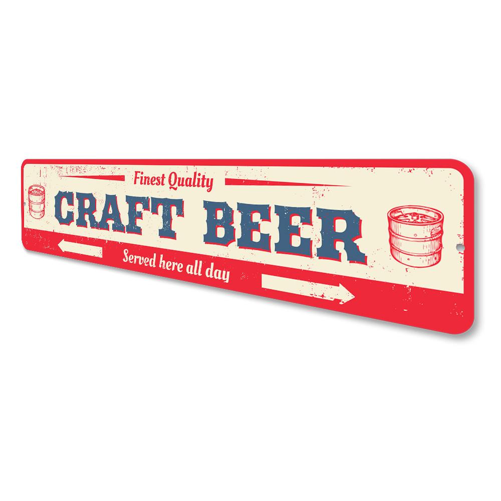 Quality Craft Beer Sign