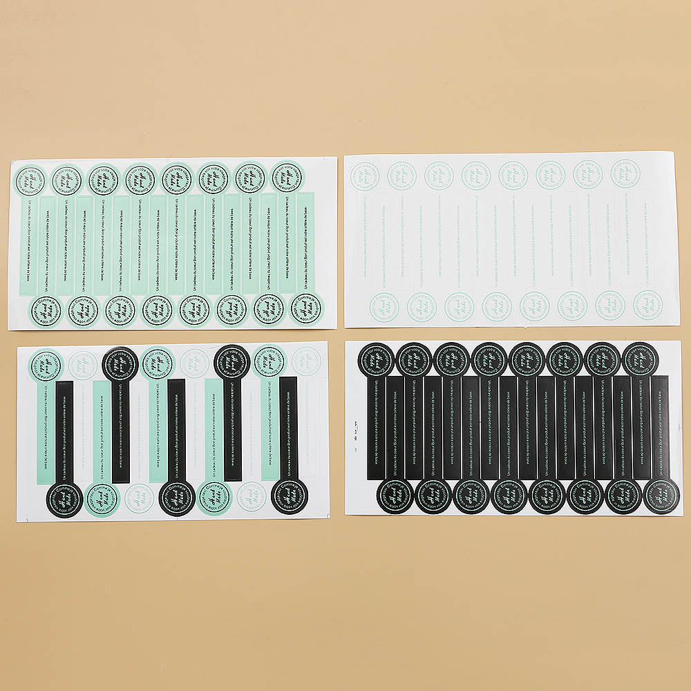 160pcs Craft Paper DIY Seal Sticker Adornment