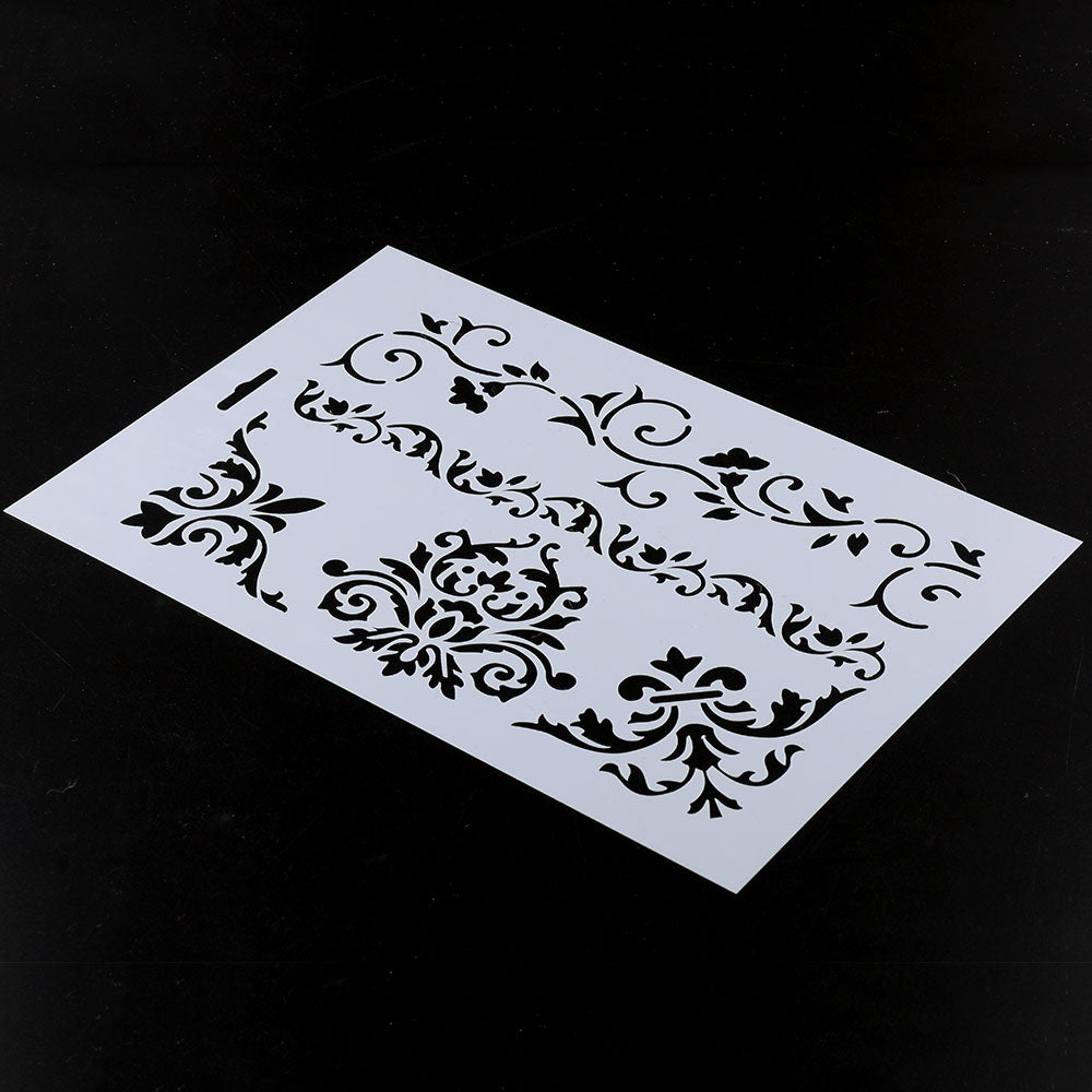 1Pc DIY Craft Flower Layering Stencils