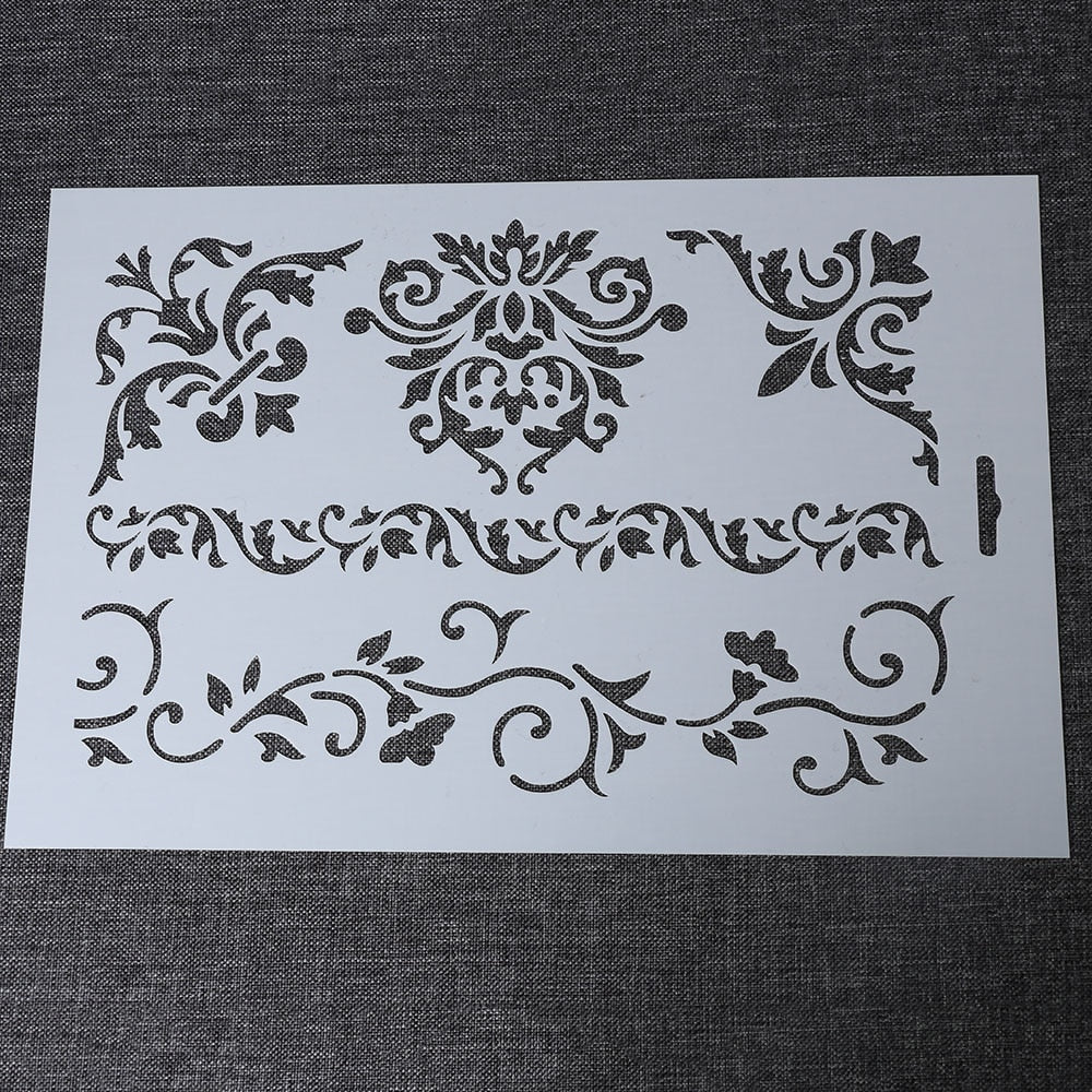 1Pc DIY Craft Flower Layering Stencils