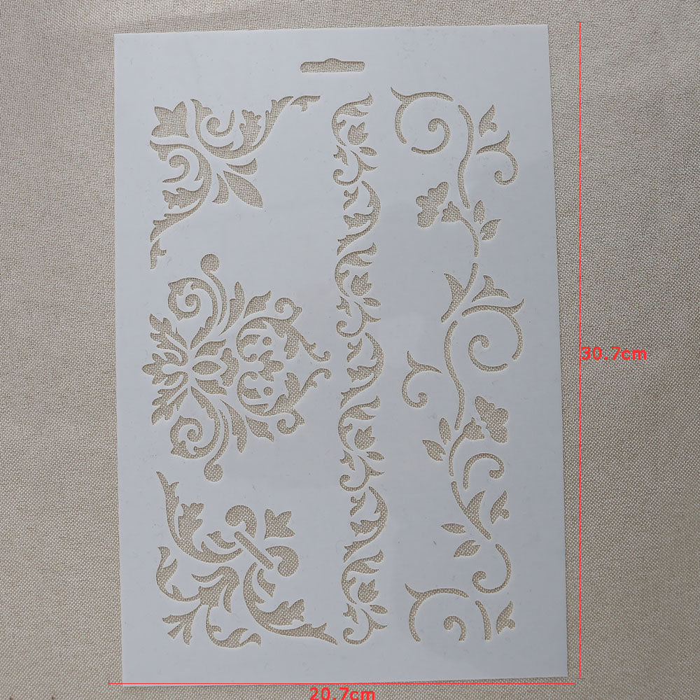 1Pc DIY Craft Flower Layering Stencils