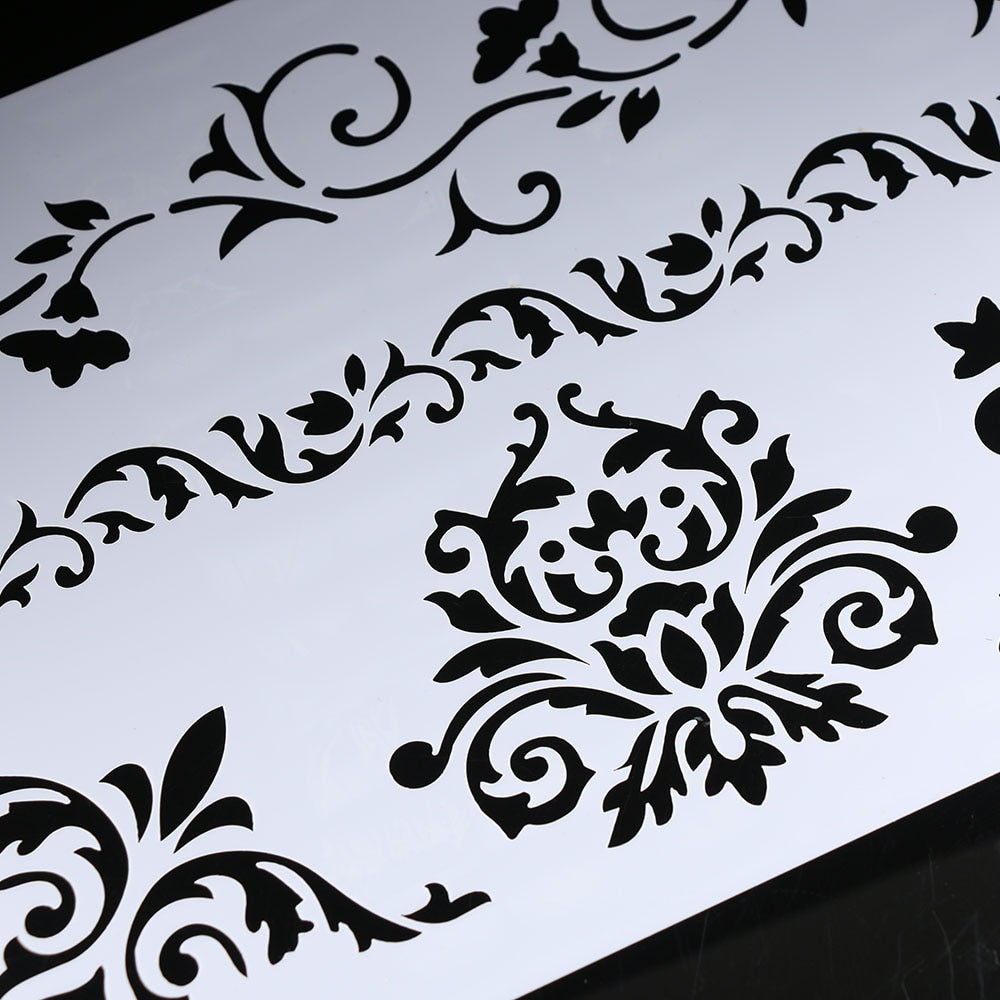 1Pc DIY Craft Flower Layering Stencils