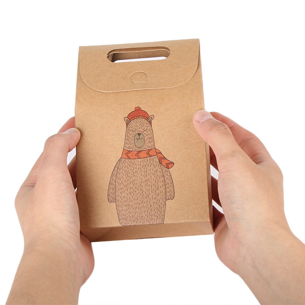 1Pc Christmas Candy Box Santa Claus Craft
