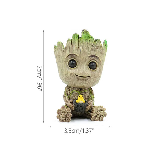 Fashion Handicrafts Anime Action Groot Character Multifunction Plants