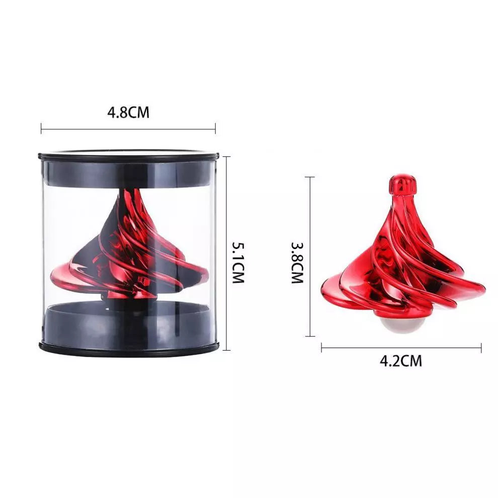 Funny Desk Wind BlowingToy Rotating Pocket Toy Fidget Kinetic Spinner