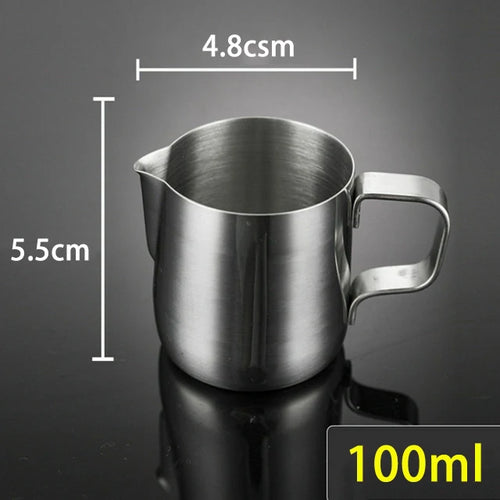 100/350/600ml Milk Jugs Fashion Stainless Steel Milk Craft Milk