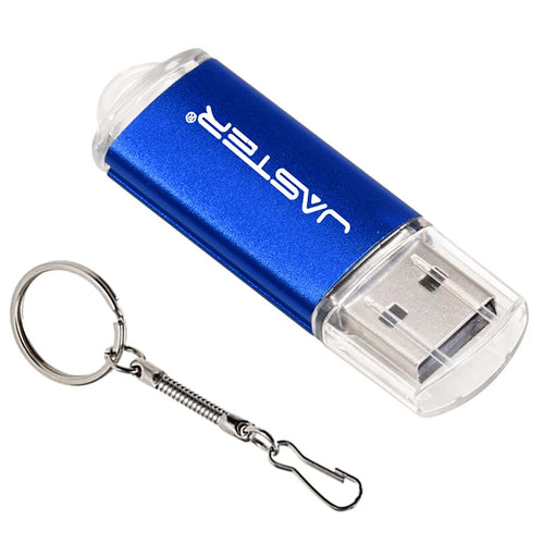 JASTER New Creative With Key Chain USB 2.0 Flash Drive 128GB 64GB 32GB