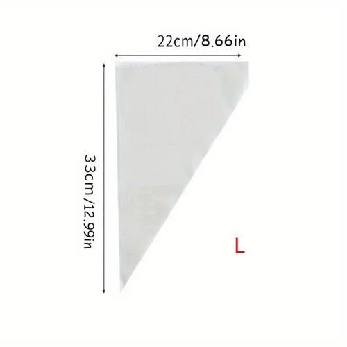 100PCS Disposable Pastry Bags, Extra Strong&Leak-Proof Piping Bags for