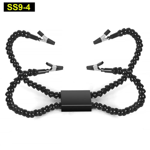 NEWACALOX Flexible Arms Soldering Helping Hands Repair Soldering