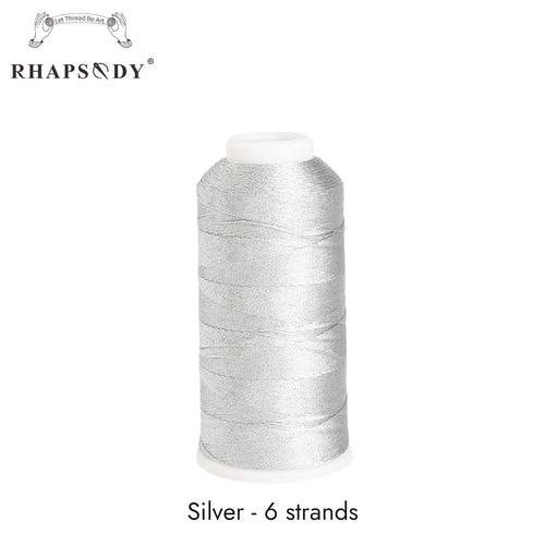 Rhapsody Metallic Thread 3/6/9/12 Strands Jewelry Thread Craft Gold