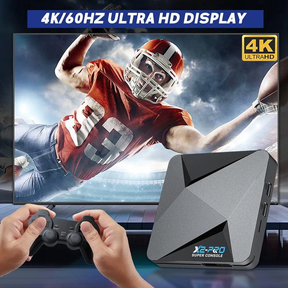 KINHANK Super Console X2 Pro Retro Video Game Console with 80000 Video