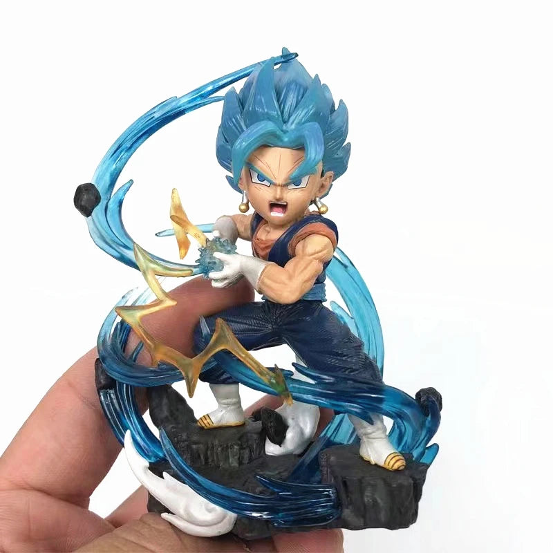 10CM Q Version Dragon Ball Z Anime Figurine WCF Vegeta Action Figures