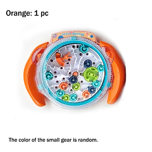 Intellectual Escape Maze Challenge, Maze Disk Gear Track Ball, Logic