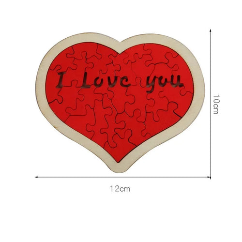 20 Reasons Why I Love You Puzzle Engraved Love Gift Home Decor