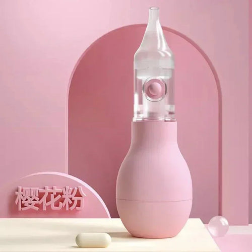 New Born Silicone Baby Safety Nose Cleaner Vacuum Suction Children