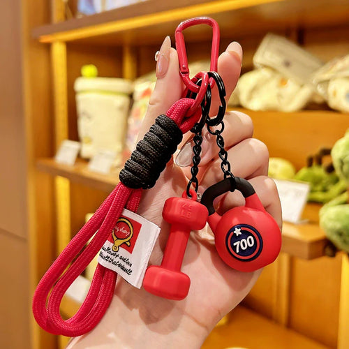 Fitness Keychain for Gym Lovers Premium Gift Sports Enthusiasts