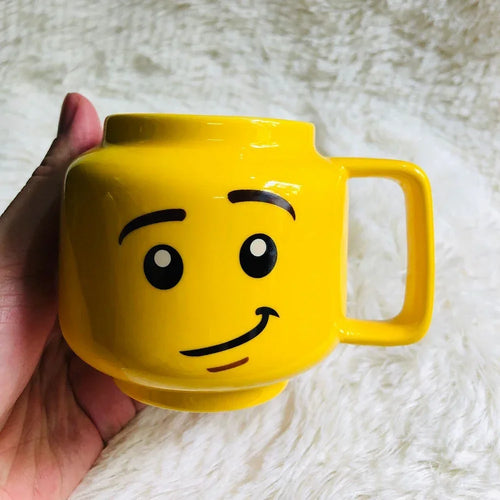 Cute Design Face Expression Ceramic Mug Christmas Gift Box Funny Mug