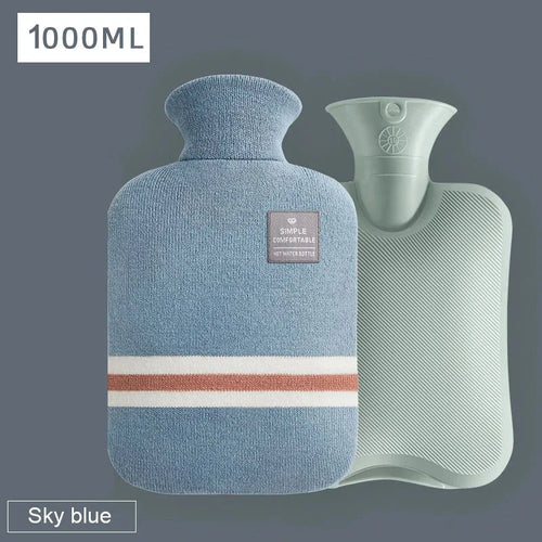 1000/2000Ml Hot Water Bottles Bag Water-filling Hot-water Bag for