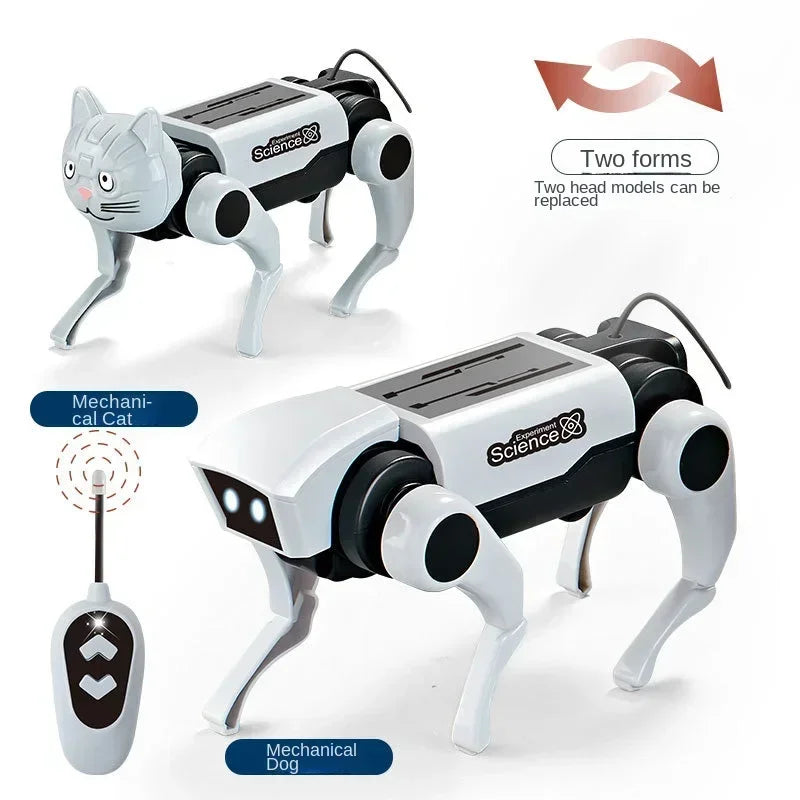 Rc Robot Children's Remote Control Mechanical Dog Toy Science Teaching