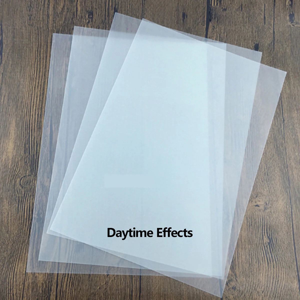 5Pcs Luminous Heat Shrink Plastic Sheet Shrinkles Film Paper DIY
