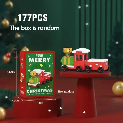 Christmas Gifts Micro Building Block Series Santa Claus Reindeer