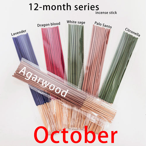 6 Sets of Approximately 126 High-Quality Incense Sticks - Including