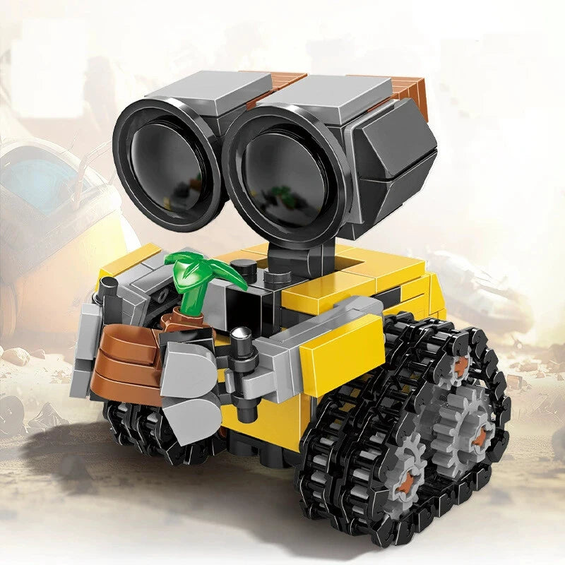 Hot mini Wall-E Building Block Kit MOC Idea Technical Classic Movie