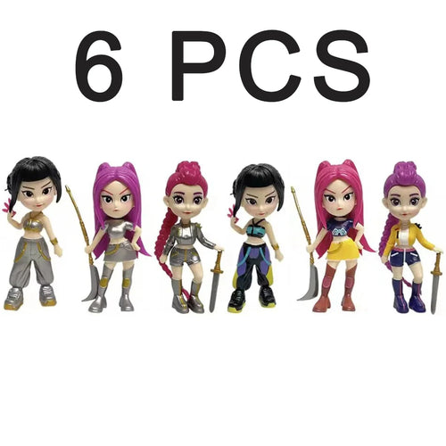 2026 Hot Kpop Devil Hunter Rumi Zoe Mira anime polyvinyl chloride