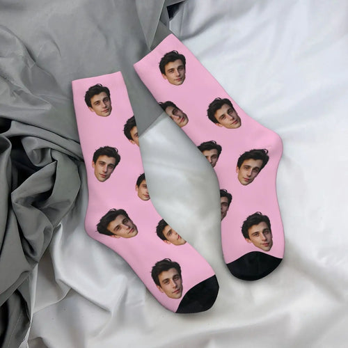 Customized face-shaped socks Unisex customized socks Personalized