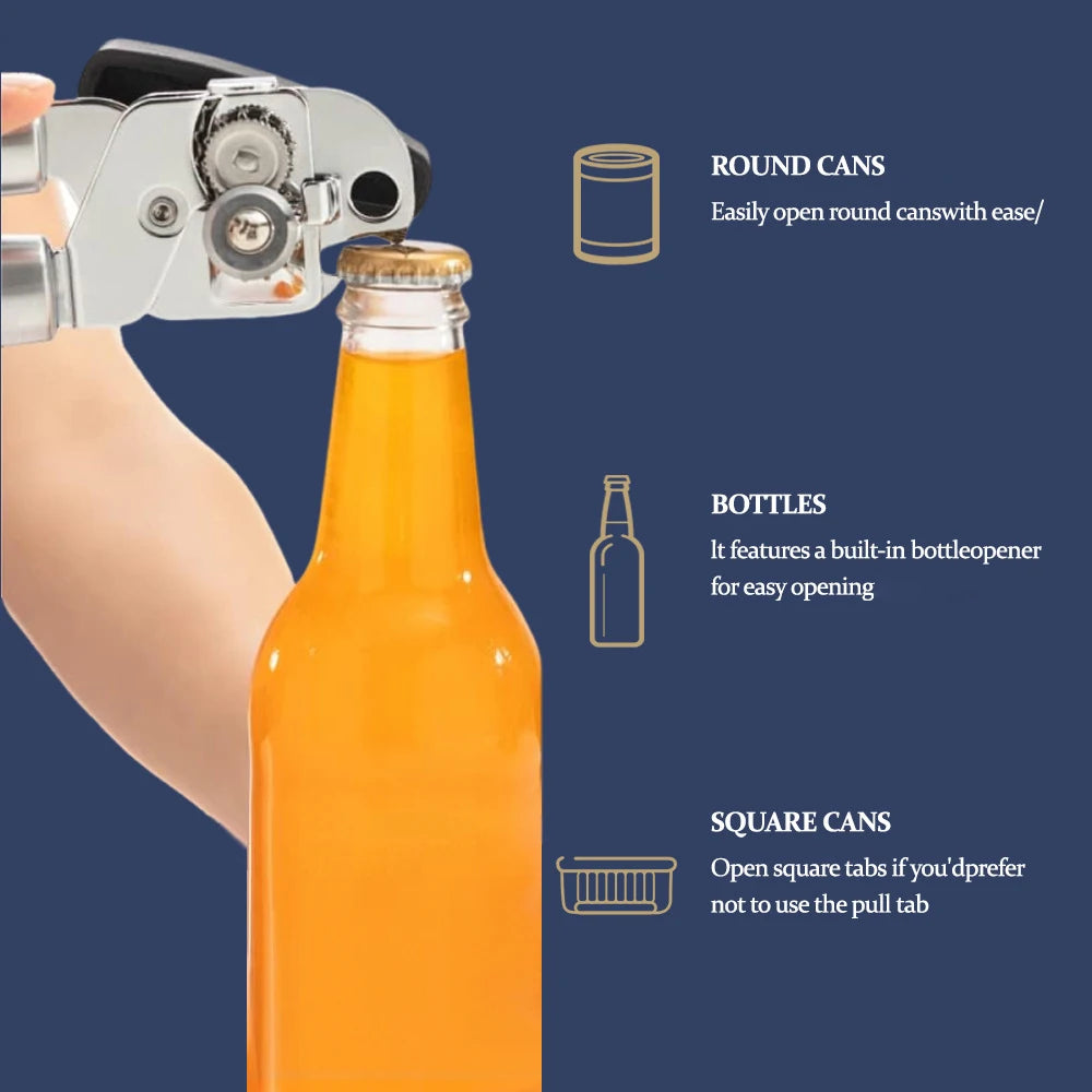 Stainless Steel Multifunctional Professional Can Manual Can Opener