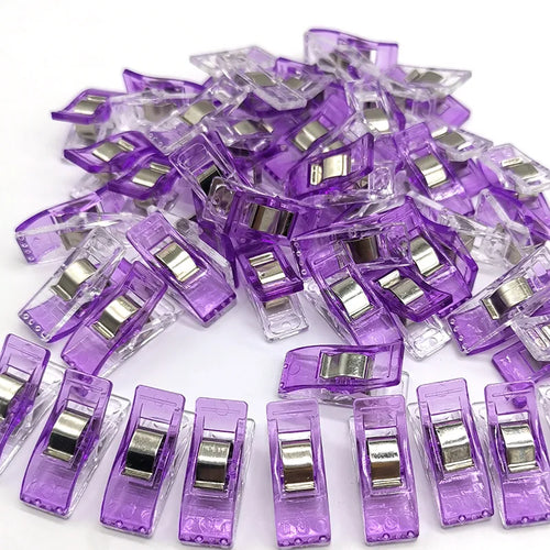 50PCS Sewing Clips Colorful Clips Multipurpose Plastic Craft