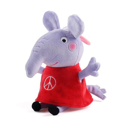 19cm/7.48in Genuine Peppa Pig Plush Filled Kawaii Pendant Doll Toy