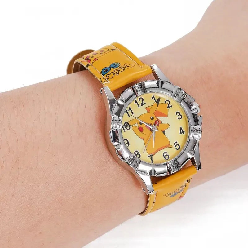 Pocket Monster Pikaqiu kawaii Fashion Trend Creative Watch Boys and
