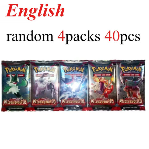 40 Pcs Pokemon Card Prismatic 151 Evolutions English Booster Battle