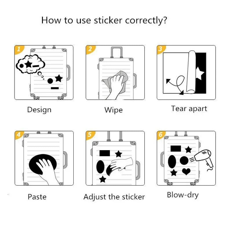 55PCS Artist Singers Album Cover Stickers For Luggage Phone Case