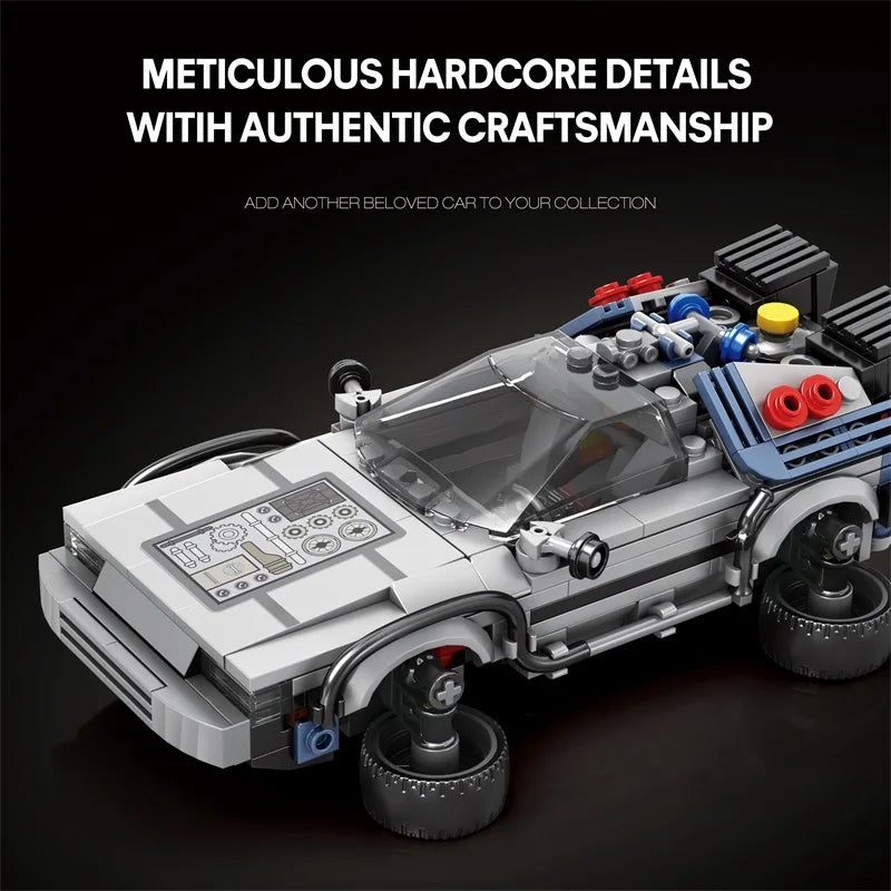 1:24 Classic Movie Racing Car Building Blocks MOC Model Sport Cars