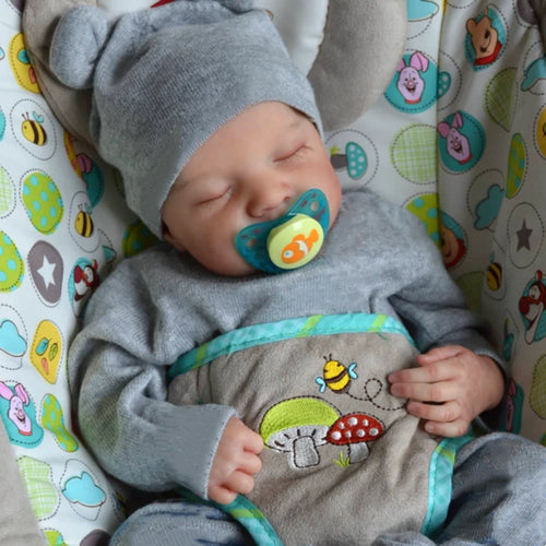 19 Inches Levi Reborn Baby Realistic Vinyl Body Alive LoL Bebe Newborn