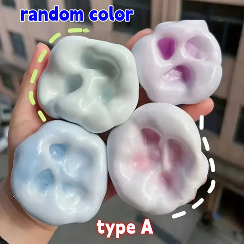 Shapeable Vacuum Squishies Sand Ball Grape Stress Ball Stress Relief