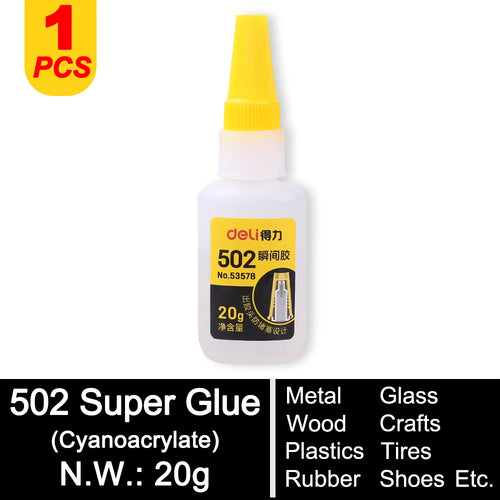 Professional Super Glue Extra Strong 502 Fast Instant Adhesive