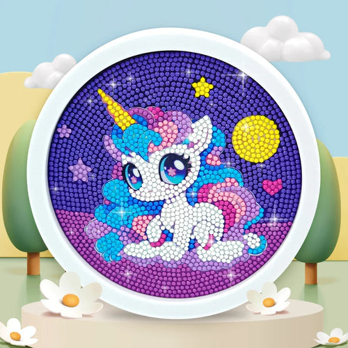Diamond Painting Set Cute Unicorn Beginner Diamond Painting Set 5D DIY