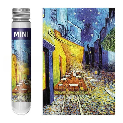 150pcs Test Tube Jigsaw Puzzle World Famous Painting Van Gogh The