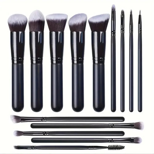 NEW 14PCS Makeup Brushes Set Soft Fluffy Foundation Blush Powder