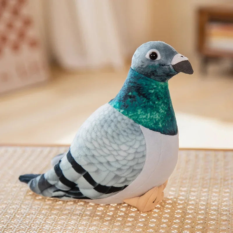 Simulation Pigeon Plush Toy Cartoon Birds Peace Dove Doll Doll