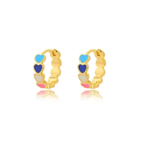 Stainless Steel Star Hoop Earings For Women 2024 Trend New In Luxury
