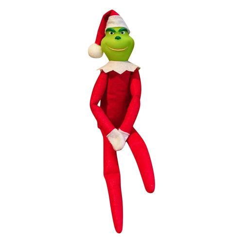 Christmas Elf Doll Anime Plush Toy Figures Stocking Stuffer Shelf