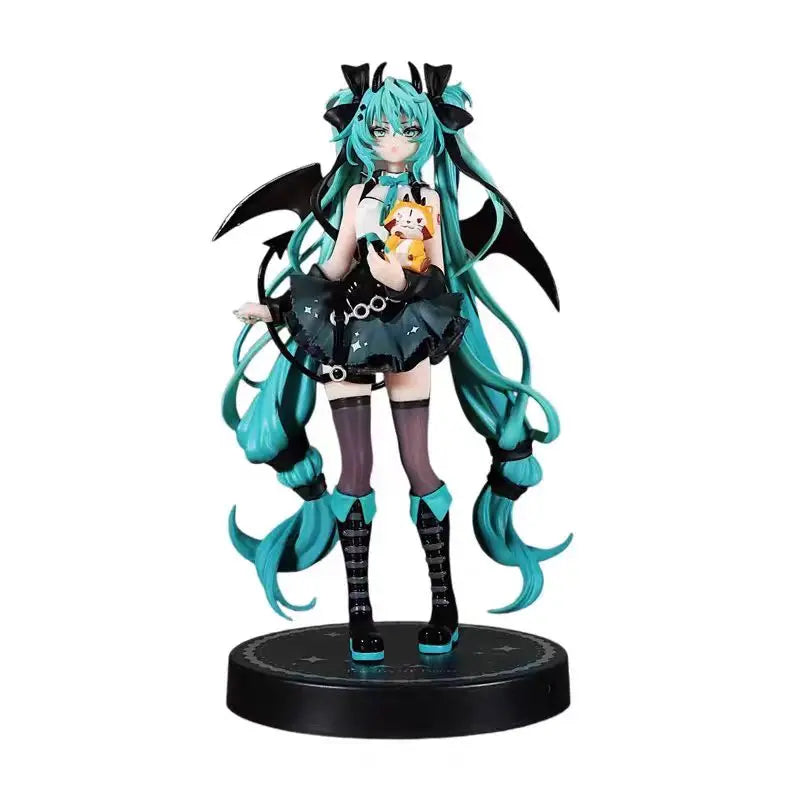 Anime Hatsune Miku 19CM Little Devil Raccoon Action Figure Model Toys