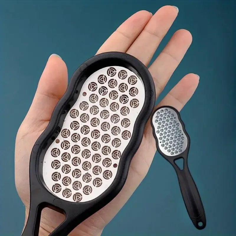 Stainless Steel Foot File - Anti-Splash Ergonomic File with