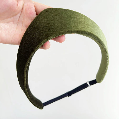 1PC Velvet Smooth Headband for Women,Winter Leisure Vintage Headband