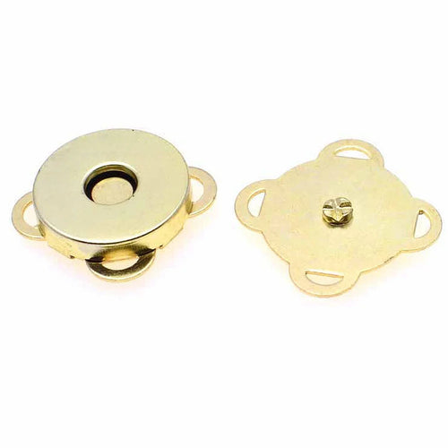 10 Pcs/Pack Metal Magnetic Snap Fasteners Clasps Buttons Handbag Purse